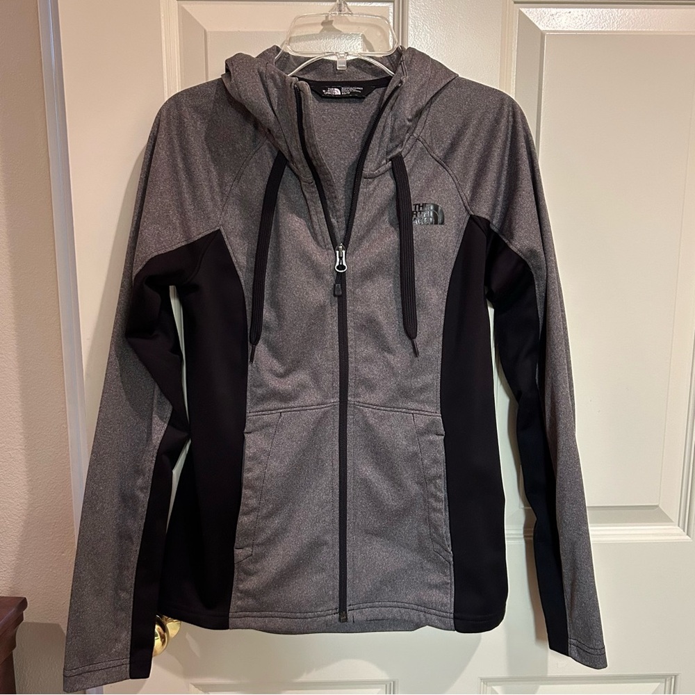 North Face zip up sweatshirt